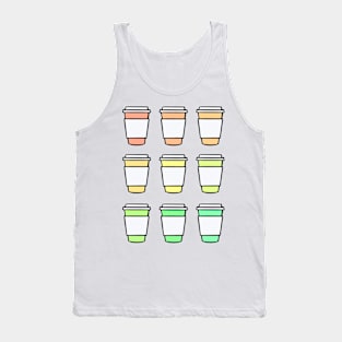 Coffee Cup Set Tank Top